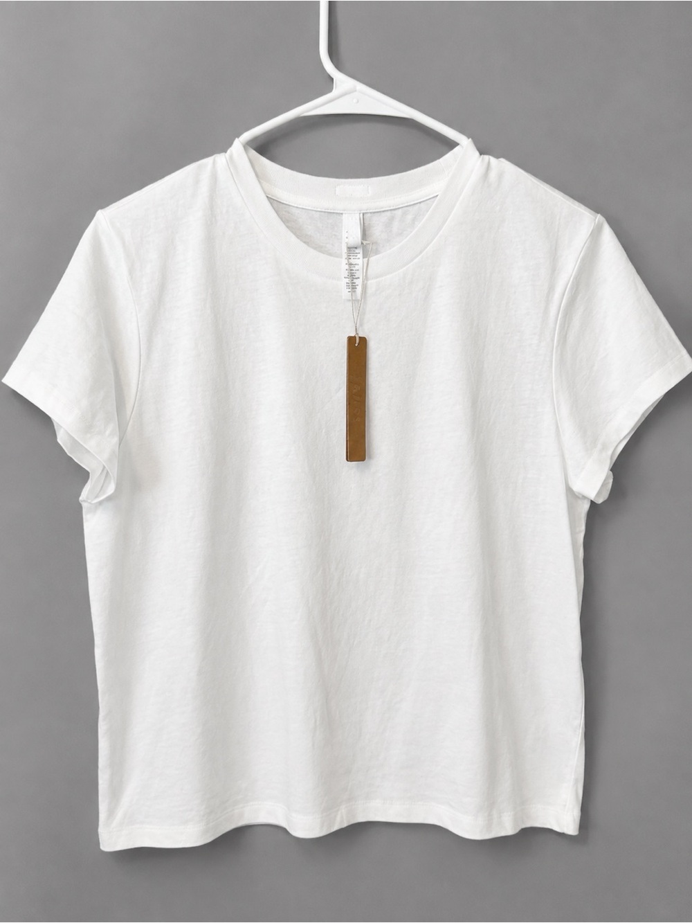 Skims relaxed shrunken tee